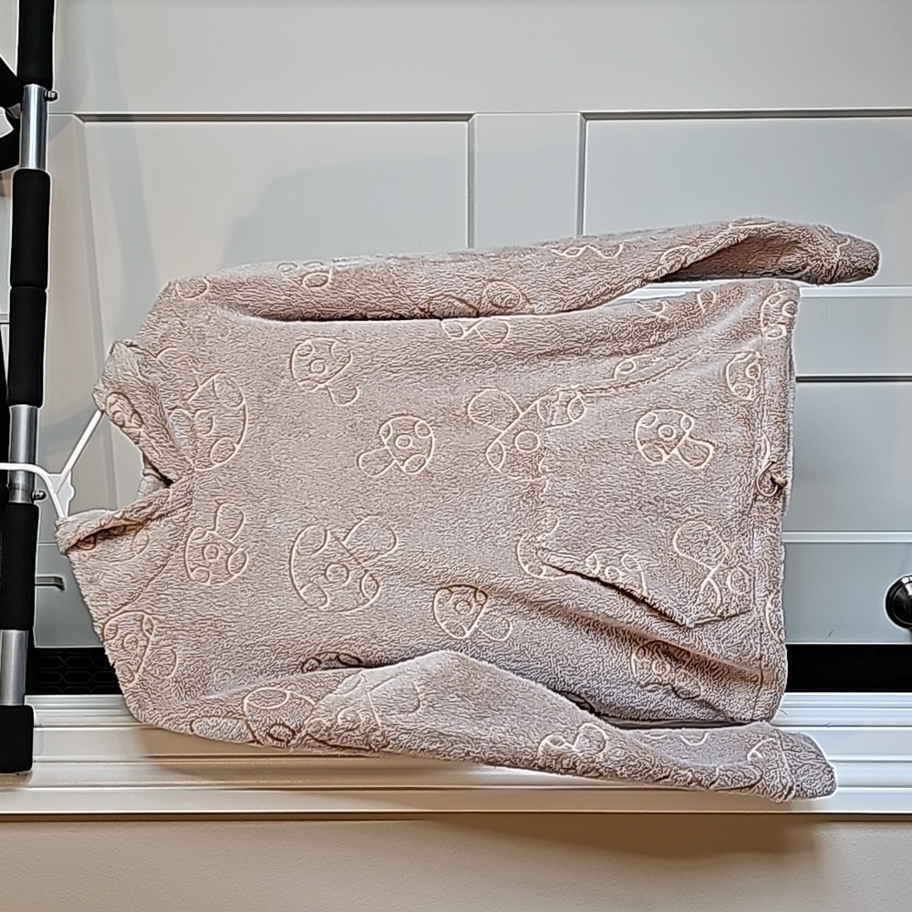 Tan mushroom fleece